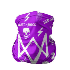Бандана-труба 3D с принтом WATCH DOGS 2 в городе Новоалтайск, 100% полиэстер, ткань с особыми свойствами — Activecool | плотность 150‒180 г/м2; хорошо тянется, но сохраняет форму | action | ct os | ded sec | fox | gamer | hacker | player | watch dogs | watch dogs 2 | знак лиса | хакер