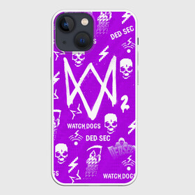 Чехол для iPhone 13 mini с принтом WATCH DOGS 2 в городе Новоалтайск,  |  | Тематика изображения на принте: action | ct os | ded sec | fox | gamer | hacker | player | watch dogs | watch dogs 2 | знак лиса | хакер