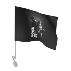 Флаг для автомобиля с принтом THE LAST OF US 2 | ОДНИ ИЗ НАС 2 в городе Новоалтайск, 100% полиэстер | Размер: 30*21 см | gamer | player | stels | the last of us | the last of us part 2 | бегун | джоэл | каннибалы | охотники | сталкер | топляк | цикады | щелкун | элли
