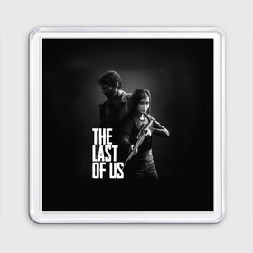 Магнит 55*55 с принтом THE LAST OF US 2 | ОДНИ ИЗ НАС 2 в городе Новоалтайск, Пластик | Размер: 65*65 мм; Размер печати: 55*55 мм | gamer | player | stels | the last of us | the last of us part 2 | бегун | джоэл | каннибалы | охотники | сталкер | топляк | цикады | щелкун | элли