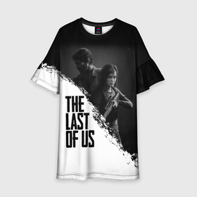 Детское платье 3D с принтом THE LAST OF US 2 | ОДНИ ИЗ НАС 2 в городе Новоалтайск, 100% полиэстер | прямой силуэт, чуть расширенный к низу. Круглая горловина, на рукавах — воланы | gamer | player | stels | the last of us | the last of us part 2 | бегун | джоэл | каннибалы | охотники | сталкер | топляк | цикады | щелкун | элли