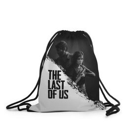Рюкзак-мешок 3D с принтом THE LAST OF US в городе Новоалтайск, 100% полиэстер | плотность ткани — 200 г/м2, размер — 35 х 45 см; лямки — толстые шнурки, застежка на шнуровке, без карманов и подкладки | gamer | player | stels | the last of us | the last of us part 2 | бегун | джоэл | каннибалы | охотники | сталкер | топляк | цикады | щелкун | элли