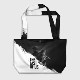 Пляжная сумка 3D с принтом THE LAST OF US 2 | ОДНИ ИЗ НАС 2 в городе Новоалтайск, 100% полиэстер | застегивается на металлическую кнопку; внутренний карман застегивается на молнию. Стенки укреплены специальным мягким материалом, чтобы защитить содержимое от несильных ударов
 | gamer | player | stels | the last of us | the last of us part 2 | бегун | джоэл | каннибалы | охотники | сталкер | топляк | цикады | щелкун | элли