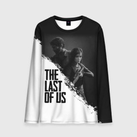 Мужской лонгслив 3D с принтом THE LAST OF US в городе Новоалтайск, 100% полиэстер | длинные рукава, круглый вырез горловины, полуприлегающий силуэт | gamer | player | stels | the last of us | the last of us part 2 | бегун | джоэл | каннибалы | охотники | сталкер | топляк | цикады | щелкун | элли