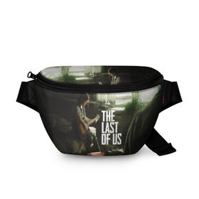 Поясная сумка 3D с принтом THE LAST OF US в городе Новоалтайск, 100% полиэстер | плотная ткань, ремень с регулируемой длиной, внутри несколько карманов для мелочей, основное отделение и карман с обратной стороны сумки застегиваются на молнию | gamer | player | stels | the last of us | the last of us part 2 | бегун | джоэл | каннибалы | охотники | сталкер | топляк | цикады | щелкун | элли
