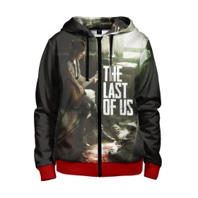 Детская толстовка 3D на молнии с принтом THE LAST OF US в городе Новоалтайск, 100% полиэстер |  манжеты и пояс оформлены широкой мягкой резинкой, двухслойный капюшон со шнурком для регулировки, спереди карманы и застежка-молния
 | gamer | player | stels | the last of us | the last of us part 2 | бегун | джоэл | каннибалы | охотники | сталкер | топляк | цикады | щелкун | элли