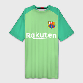 Платье-футболка 3D с принтом Ter Stegen home 18 19 в городе Новоалтайск,  |  | barcelona | champions | league | spain | stegen | ter | барселона | испания | лига | марк андре | стеген | тер | чемпионов