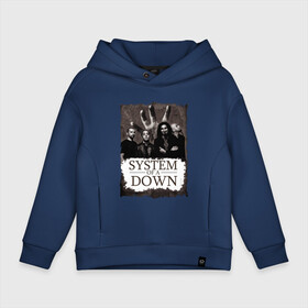 Детское худи Oversize хлопок с принтом System of a Down в городе Новоалтайск, френч-терри — 70% хлопок, 30% полиэстер. Мягкий теплый начес внутри —100% хлопок | боковые карманы, эластичные манжеты и нижняя кромка, капюшон на магнитной кнопке | soad | soil | system of a down | группа | дав | дарон малакян | джон долмаян | метал | ню | оф | рок | серж танкян | систем | соад | сод | соэд | шаво одаджян | э доун