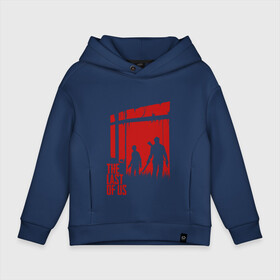 Детское худи Oversize хлопок с принтом THE LAST OF US в городе Новоалтайск, френч-терри — 70% хлопок, 30% полиэстер. Мягкий теплый начес внутри —100% хлопок | боковые карманы, эластичные манжеты и нижняя кромка, капюшон на магнитной кнопке | gamer | player | stels | the last of us | the last of us part 2 | бегун | джоэл | каннибалы | охотники | сталкер | топляк | цикады | щелкун | элли