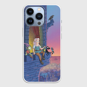 Чехол для iPhone 13 Pro с принтом Разочарование в городе Новоалтайск,  |  | Тематика изображения на принте: bean | disenchantment | elfo | futurama | mattgroening | netflix | princess | simpsons | бин | люси | мэтгроунинг | разочарование | симпсоны | элфо