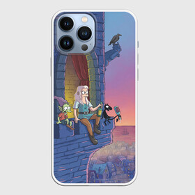 Чехол для iPhone 13 Pro Max с принтом Разочарование в городе Новоалтайск,  |  | Тематика изображения на принте: bean | disenchantment | elfo | futurama | mattgroening | netflix | princess | simpsons | бин | люси | мэтгроунинг | разочарование | симпсоны | элфо