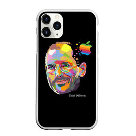 Чехол для iPhone 11 Pro матовый с принтом Стив Джобс Think Different в городе Новоалтайск, Силикон |  | Тематика изображения на принте: apple | different | ipad | iphone | jobs | steve | steven | think | аппле | джобс | жобс | основатель | создатель | стив | стивен | эпл | яблоко