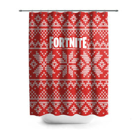 Штора 3D для ванной с принтом Новогодний Fortnite в городе Новоалтайск, 100% полиэстер | плотность материала — 100 г/м2. Стандартный размер — 146 см х 180 см. По верхнему краю — пластиковые люверсы для креплений. В комплекте 10 пластиковых колец | fortnite | save | the | world | борьба | выживани | зомби | монстры | симулятора | фортнайт