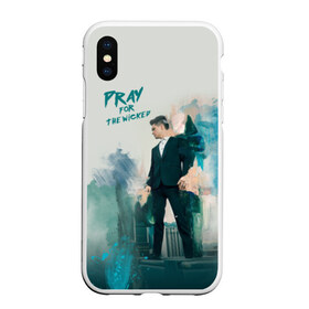 Чехол для iPhone XS Max матовый с принтом Brendon Urie в городе Новоалтайск, Силикон | Область печати: задняя сторона чехла, без боковых панелей | Тематика изображения на принте: brendon urie | patd | spencer smith | tyan ross