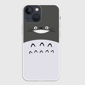 Чехол для iPhone 13 mini с принтом Большой Тоторо в городе Новоалтайск,  |  | anime | аниме | анимэ | герои | канта огаки | котобус | мой сосед тоторо | мультсериал | мультфильм | мэй кусакабэ | сацуки кусакабэ | сусуватари | тацуо кусакабэ | тоторо | ясуко кусакабэ
