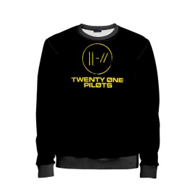 Детский свитшот 3D с принтом Twenty One Pilots (Trench) #2 в городе Новоалтайск, 100% полиэстер | свободная посадка, прямой крой, мягкая тканевая резинка на рукавах и понизу свитшота | Тематика изображения на принте: trench | twenty one pilots