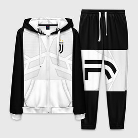 Мужской костюм 3D с принтом JUVENTUS SPORT (НА СПИНЕ) в городе Новоалтайск, 100% полиэстер | Манжеты и пояс оформлены тканевой резинкой, двухслойный капюшон со шнурком для регулировки, карманы спереди | cr7 | fc | football | football club | juve | juventus | ronaldo | sport | роналдо | спорт | спортивные | униформа | фирменные цвета | фк | футбол | футбольный клуб | ювентус