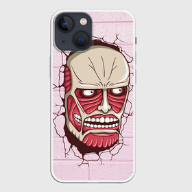 Чехол для iPhone 13 mini с принтом TItan в городе Новоалтайск,  |  | anime | attack on titan | аниме | атака титанов