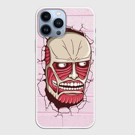Чехол для iPhone 13 Pro Max с принтом TItan в городе Новоалтайск,  |  | Тематика изображения на принте: anime | attack on titan | аниме | атака титанов