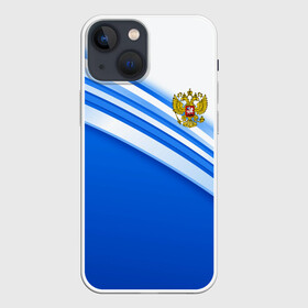 Чехол для iPhone 13 mini с принтом Россия в городе Новоалтайск,  |  | russia | sport | герб | россия | русский | символика рф | спорт | спортивный | униформа | форма | я русский