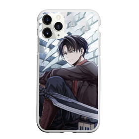 Чехол для iPhone 11 Pro матовый с принтом Левай в городе Новоалтайск, Силикон |  | anime | attack on titan | леви