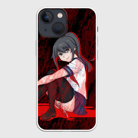 Чехол для iPhone 13 mini с принтом YANDERE в городе Новоалтайск,  |  | Тематика изображения на принте: ahegao | anime | kawai | kowai | otaku | senpai | sugoi | waifu | weeaboo | yandere | аниме | ахегао | вайфу | виабу | каваи | ковай | культура | отаку | сенпай | сугои | тренд | яндере