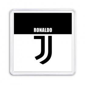 Магнит 55*55 с принтом Ronaldo Juventus в городе Новоалтайск, Пластик | Размер: 65*65 мм; Размер печати: 55*55 мм | cr7 | cristiano ronaldo | football | juventus | криштиану роналду | роналдо | роналду | ювентус