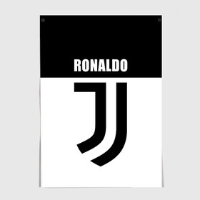 Постер с принтом Ronaldo Juventus в городе Новоалтайск, 100% бумага
 | бумага, плотность 150 мг. Матовая, но за счет высокого коэффициента гладкости имеет небольшой блеск и дает на свету блики, но в отличии от глянцевой бумаги не покрыта лаком | cr7 | cristiano ronaldo | football | juventus | криштиану роналду | роналдо | роналду | ювентус