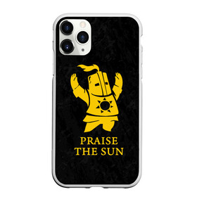 Чехол для iPhone 11 Pro матовый с принтом PRAISE THE SUN в городе Новоалтайск, Силикон |  | dark souls | game | gamer | knight | play | player | praise the sun | дарк соулс | доспехи | игры | надпись | рыцарь | темные души