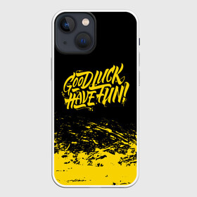 Чехол для iPhone 13 mini с принтом GLHF в городе Новоалтайск,  |  | Тематика изображения на принте: game | gamer | glhf | good luck have fun | play | player | глхф | игрок | игры | фразы | цитаты