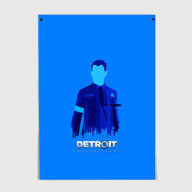 Постер с принтом Detroit:become human в городе Новоалтайск, 100% бумага
 | бумага, плотность 150 мг. Матовая, но за счет высокого коэффициента гладкости имеет небольшой блеск и дает на свету блики, но в отличии от глянцевой бумаги не покрыта лаком | connor | cyberlife | detroit become human | deviant | kara | markus | ps4 | rk800 |  detroit: become human | детроит | детроит: стать человеком | игры | кара | коннор | конор | кэра | маркус | пиратs | эксклюзив