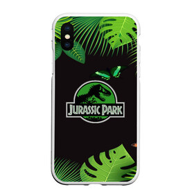 Чехол для iPhone XS Max матовый с принтом Мир юрского периода в городе Новоалтайск, Силикон | Область печати: задняя сторона чехла, без боковых панелей | Тематика изображения на принте: 