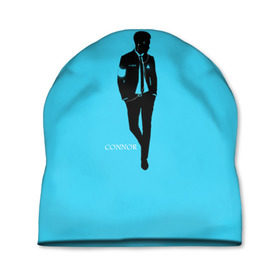 Шапка 3D с принтом Connor. Detroit: Become Human в городе Новоалтайск, 100% полиэстер | универсальный размер, печать по всей поверхности изделия | 2038 | android | become | connor | dbh | detroit | future | gamer | hank | human | kara | mrkus | андроид | будущее | детройт | детройтстатьчеловеком | кара | конор | маркус | хэнк