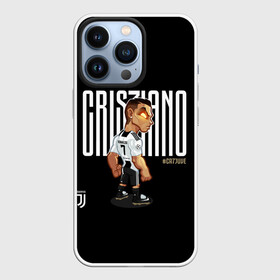 Чехол для iPhone 13 Pro с принтом Cristiano Ronaldo. Juventus в городе Новоалтайск,  |  | Тематика изображения на принте: 7 | champion | cr7 | cristiano | footballer | forward | juventus | portugal | ronaldo | крис | криштиану | португалия | реал | рон | роналду | ронни | форвард | футболист | чемпион | ювентус