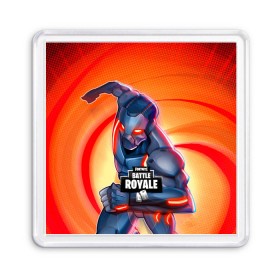 Магнит 55*55 с принтом Fortnite OMEGA в городе Новоалтайск, Пластик | Размер: 65*65 мм; Размер печати: 55*55 мм | 