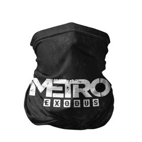 Бандана-труба 3D с принтом METRO EXODUS в городе Новоалтайск, 100% полиэстер, ткань с особыми свойствами — Activecool | плотность 150‒180 г/м2; хорошо тянется, но сохраняет форму | exodus | horror | metro exodus | survival | игры | исход | метро | метро 2035