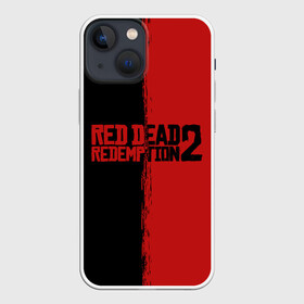 Чехол для iPhone 13 mini с принтом RED DEAD REDEMPTION 2 | RDR2 в городе Новоалтайск,  |  | rdr | rdr2 | red dead redemption 2 | rockstar | дикий запад | ковбои