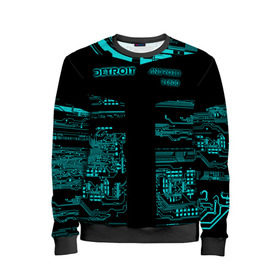 Детский свитшот 3D с принтом Detroit become human в городе Новоалтайск, 100% полиэстер | свободная посадка, прямой крой, мягкая тканевая резинка на рукавах и понизу свитшота | 2038 | become | connor | dbh | detroit | gamer | human | kara | андроид | девиант | детройт | кара | квест | коннор | маркус