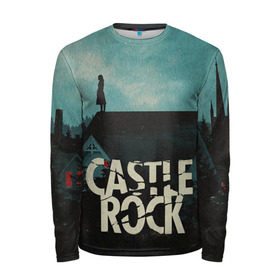 Мужской лонгслив 3D с принтом Castle Rock в городе Новоалтайск, 100% полиэстер | длинные рукава, круглый вырез горловины, полуприлегающий силуэт | castle rock | hulu | билл скарсгард | дж.дж. абрамс | касл рок | кубик в кубе | стивен кинг | шоушенк
