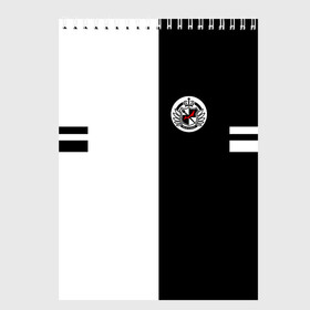 Скетчбук с принтом MONOKUMA SCHOOL в городе Новоалтайск, 100% бумага
 | 48 листов, плотность листов — 100 г/м2, плотность картонной обложки — 250 г/м2. Листы скреплены сверху удобной пружинной спиралью | anime | bear | black  white | minomi | monokuma | pink | rabbit | school | аниме | главарь | миноми | монокума | черно белый | школа