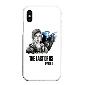 Чехол для iPhone XS Max матовый с принтом The last of US 2 в городе Новоалтайск, Силикон | Область печати: задняя сторона чехла, без боковых панелей | Тематика изображения на принте: ellie | game | joel | naughty dog | the last of us | джоэл | одни из нас | элли