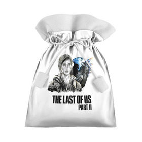 Подарочный 3D мешок с принтом The last of US 2 в городе Новоалтайск, 100% полиэстер | Размер: 29*39 см | Тематика изображения на принте: ellie | game | joel | naughty dog | the last of us | джоэл | одни из нас | элли