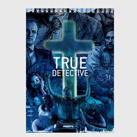 Скетчбук с принтом TRUE DETECTIVE в городе Новоалтайск, 100% бумага
 | 48 листов, плотность листов — 100 г/м2, плотность картонной обложки — 250 г/м2. Листы скреплены сверху удобной пружинной спиралью | Тематика изображения на принте: hbo | matthew mcconaughey | true detective | tv show | woody harrelson | арт | марти харт | минимализм | настоящий детектив | раст коул | сериал