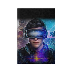 Обложка для паспорта матовая кожа с принтом Ready Player One (PRO) [2] в городе Новоалтайск, натуральная матовая кожа | размер 19,3 х 13,7 см; прозрачные пластиковые крепления | Тематика изображения на принте: game | games | one | player | player one | ready player one | retro | robot | игрок | игры | первому игроку приготовиться | ретро | робот | фильм