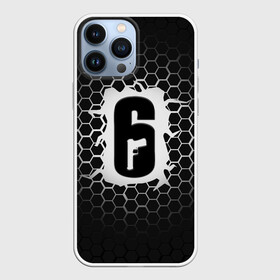 Чехол для iPhone 13 Pro Max с принтом RAINBOW SIX SIEGE в городе Новоалтайск,  |  | Тематика изображения на принте: 2019 | cybersport | esports | pro league | r6 | rainbow | rainbow six | siege | six | армия | боевик | военные | война | игры | киберспорт | логотип | оперативники | радуга | шутер