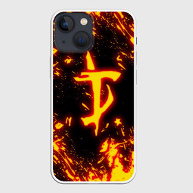 Чехол для iPhone 13 mini с принтом DOOM THE CRUCIBLE | ДУМ в городе Новоалтайск,  |  | devil | doom | hell | mark of the doom slayer | slayer | ад | гарнил | дум | знаки | иероглифы | компьютерные игры 2019 | преисподняя | символ | солдат
