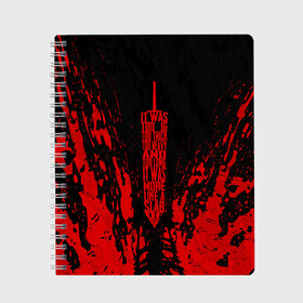Тетрадь с принтом BERSERK в городе Новоалтайск, 100% бумага | 48 листов, плотность листов — 60 г/м2, плотность картонной обложки — 250 г/м2. Листы скреплены сбоку удобной пружинной спиралью. Уголки страниц и обложки скругленные. Цвет линий — светло-серый
 | Тематика изображения на принте: anime | berserk | heroes | knight | manga | аниме | берсерк | герои | манга | рыцарь