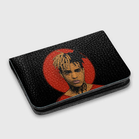 Картхолдер с принтом с принтом XXXTentacion в городе Новоалтайск, натуральная матовая кожа | размер 7,3 х 10 см; кардхолдер имеет 4 кармана для карт; | Тематика изображения на принте: xxxtentacion