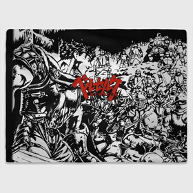 Плед 3D с принтом BERSERK | БЕРСЕРК в городе Новоалтайск, 100% полиэстер | закругленные углы, все края обработаны. Ткань не мнется и не растягивается | anime | berserk | heroes | knight | manga | аниме | берсерк | герои | манга | рыцарь