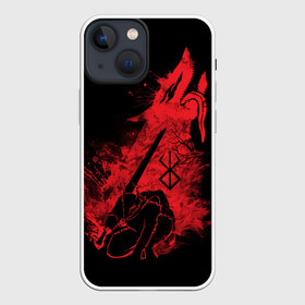 Чехол для iPhone 13 mini с принтом BERSERK elements red в городе Новоалтайск,  |  | anime | berserk | heroes | knight | manga | аниме | берсерк | герои | манга | рыцарь